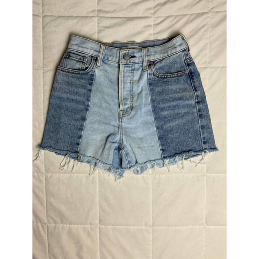 PacSun Denim 3 Piece High Rise Icon Shorts‎ Size 25